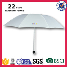 Made in China moda grosso barato pequeno branco guarda-chuva para promoção para DIY pintura de logotipo